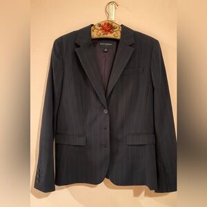 Banana Republic Pinstripe Wool Blend Blazer – Size 12